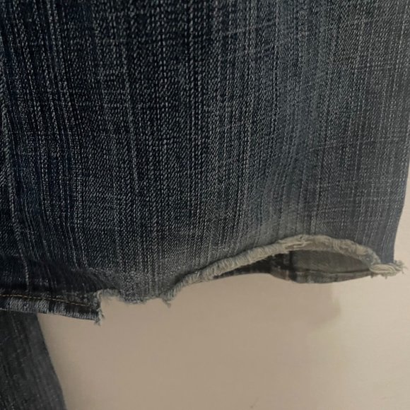 Y2K Rock and Republic Flares with Western Details (Size 25, Blue Denim) - Picture 6 of 8